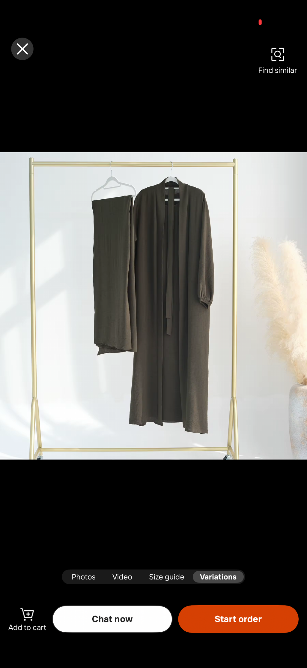 Layali Luxe 3-Piece Jazz Fabric Abaya Set with Matching Hijab