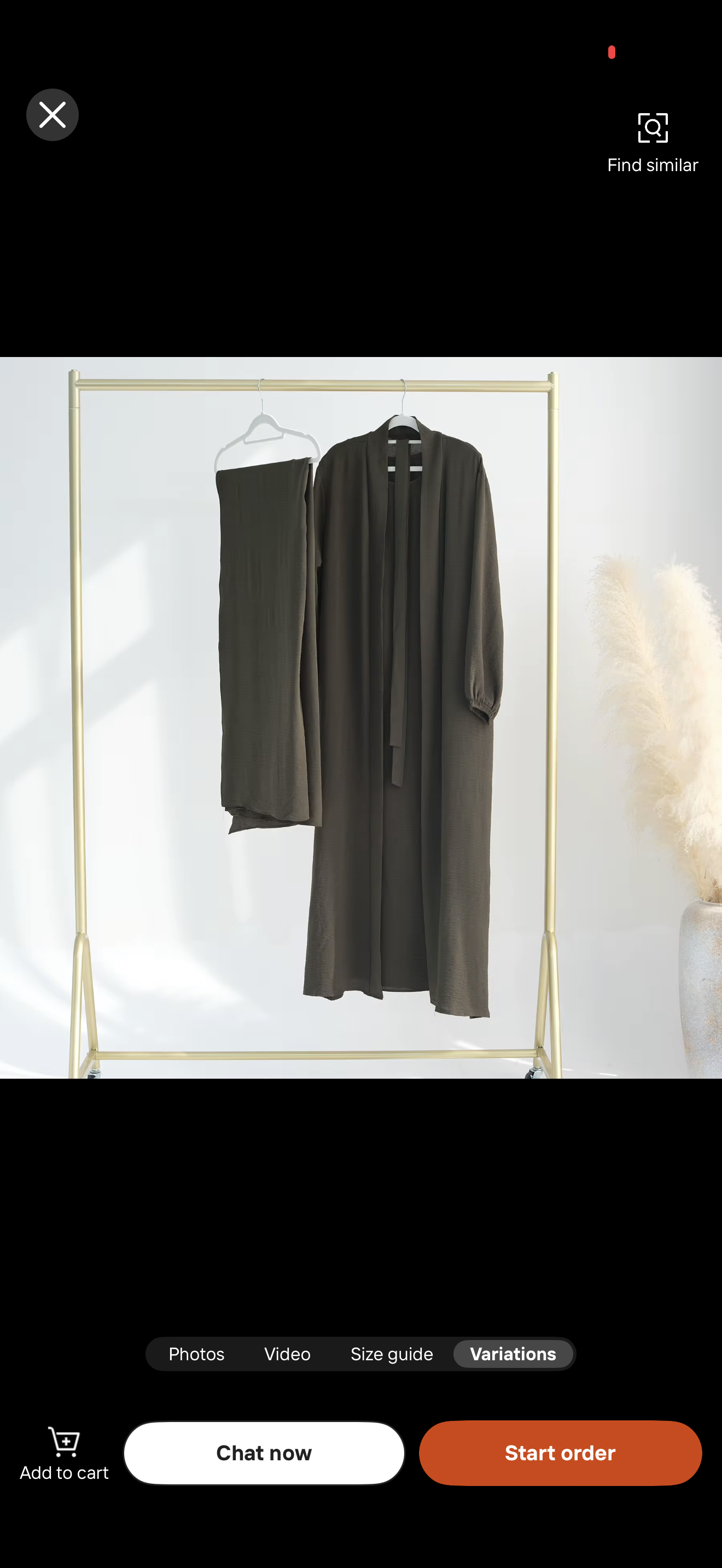 Layali Luxe 3-Piece Jazz Fabric Abaya Set with Matching Hijab