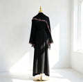 Layali Floral Elegance Abaya with Matching Hijab