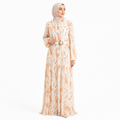 Floral Modest Maxi Dress
