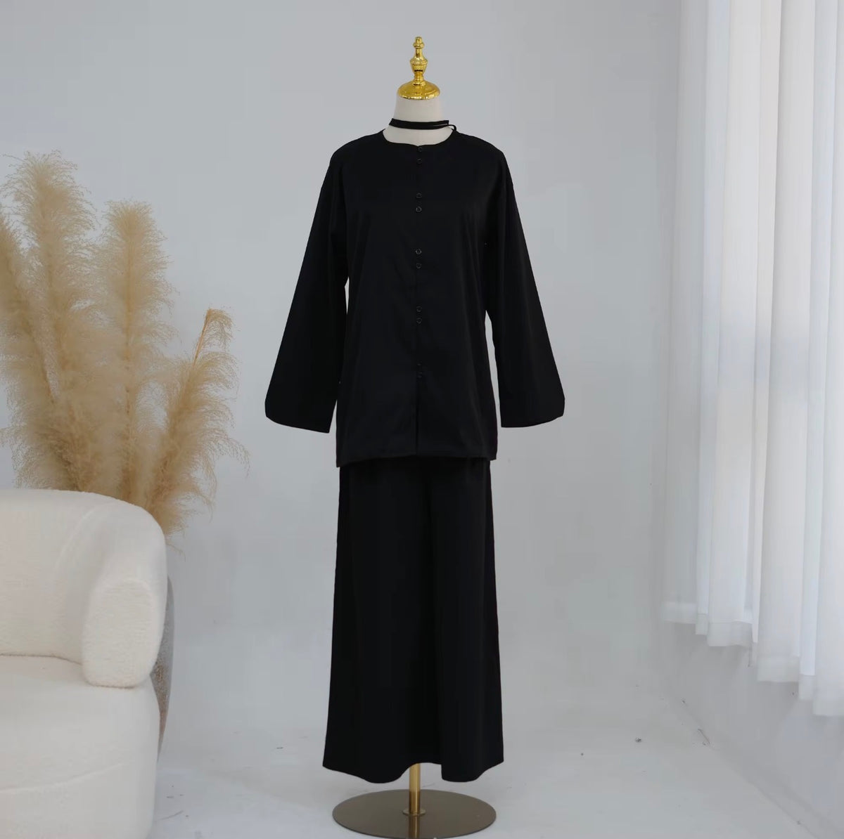 Layali Wide Leg 2-Piece Set