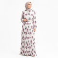 Floral Modest Maxi Dress